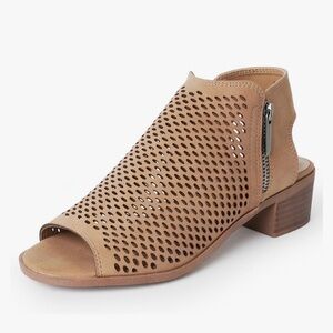 J. Adams Perforated Low Bootie